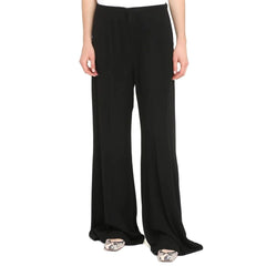 Maison Margiela Black Viscose Casual Pants - 38