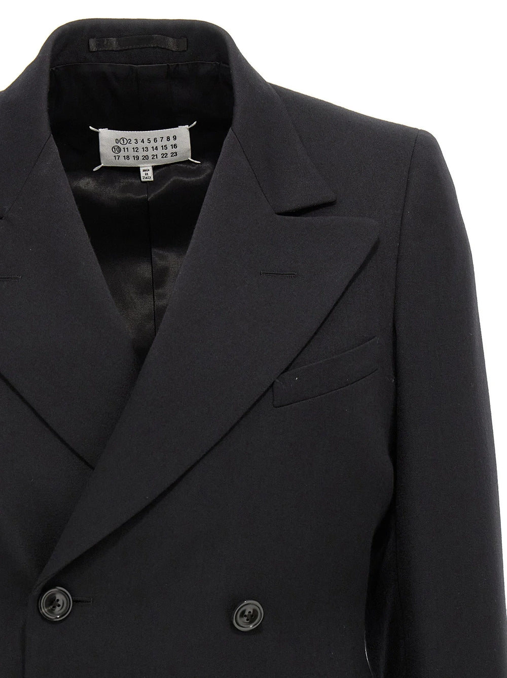 Maison Margiela Black Wool Blazer