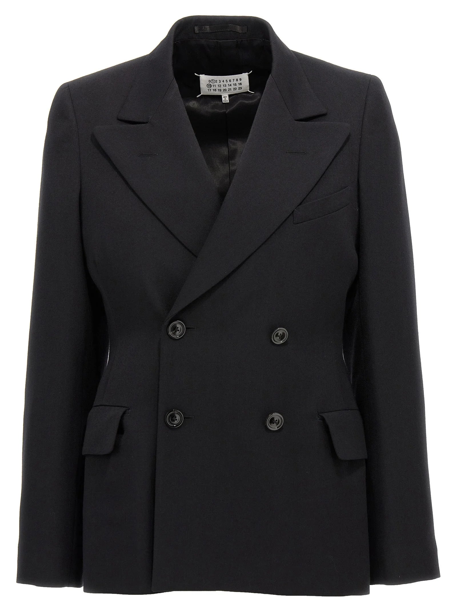Maison Margiela Black Wool Blazer