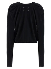 Maison Margiela Black Wool Cardigan
