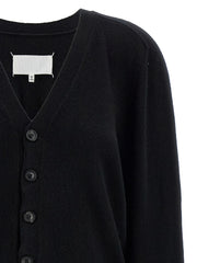 Maison Margiela Black Wool Cardigan