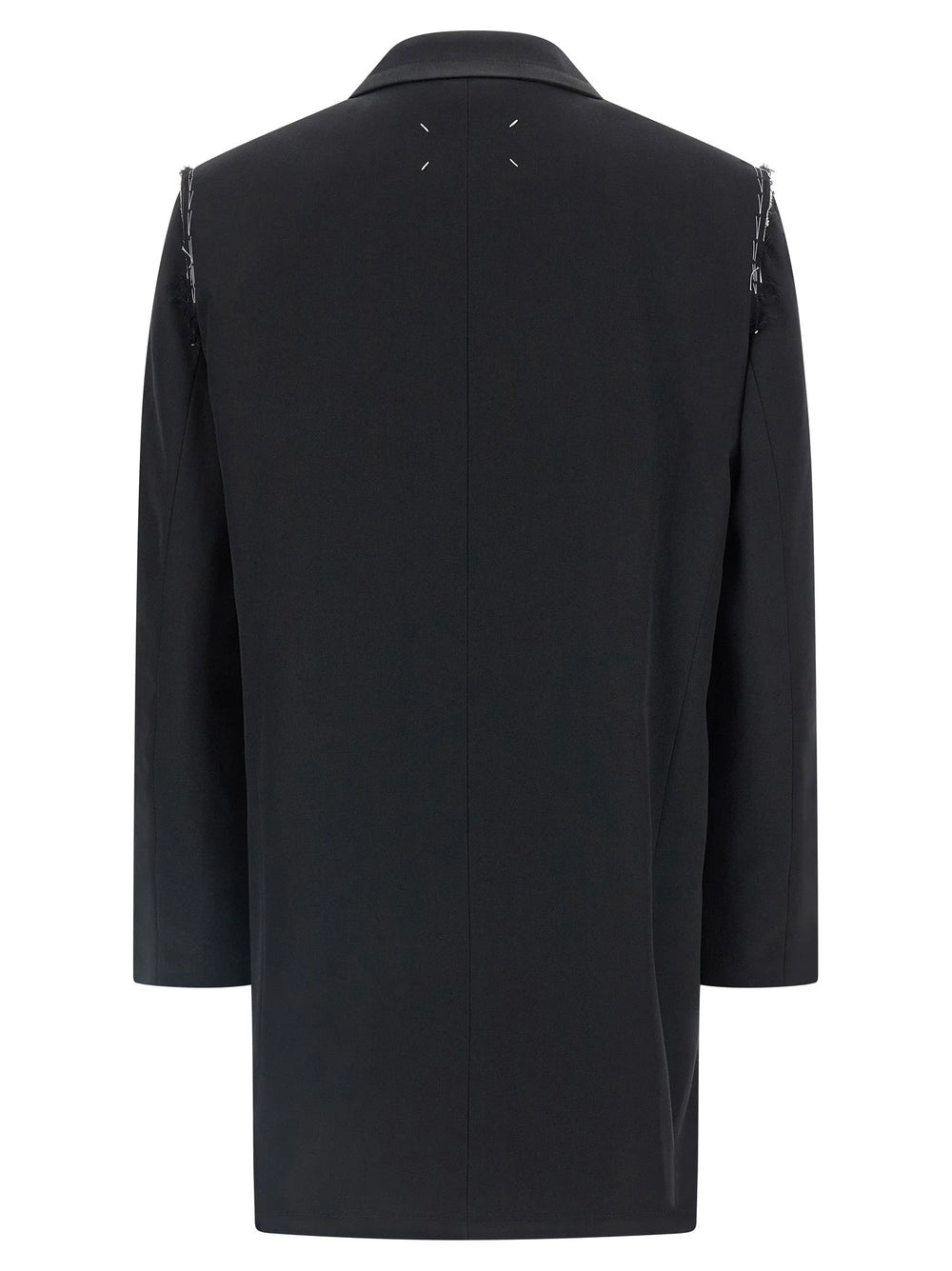 Maison Margiela Black Wool Coat - 48 | M