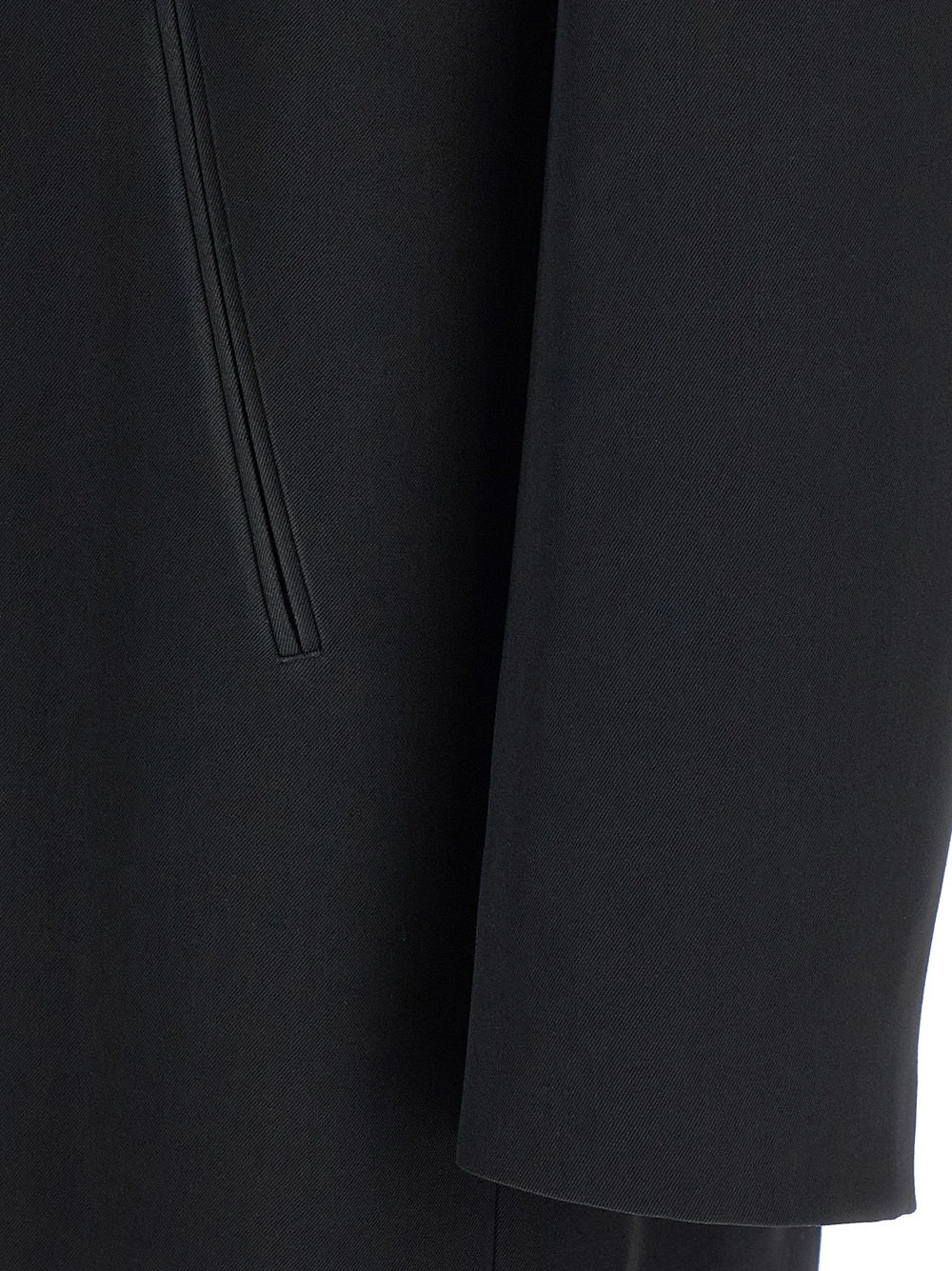 Maison Margiela Black Wool Coat - 48 | M