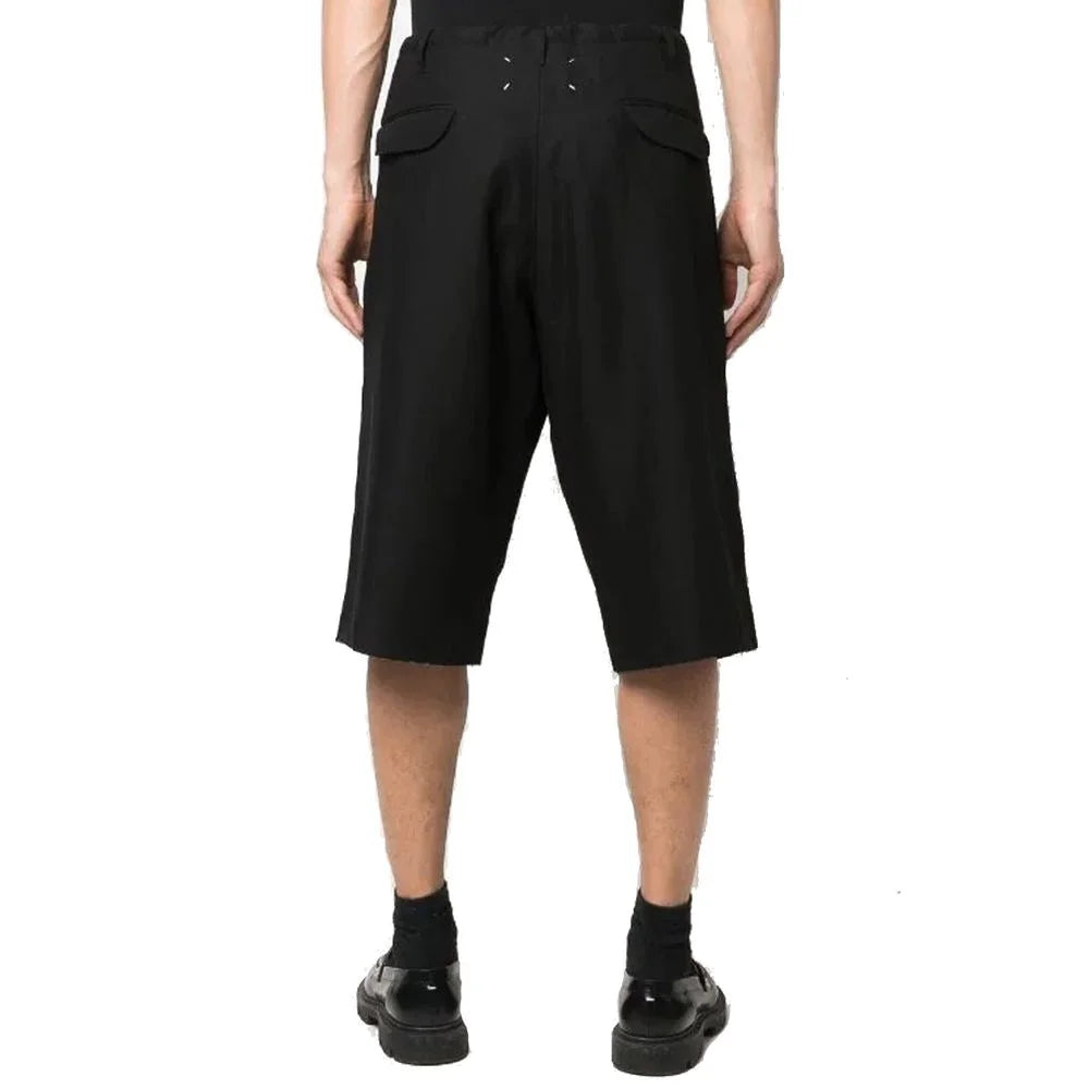 Maison Margiela Blend Linen Bermuda Shorts - IT46 | S - Bermudas