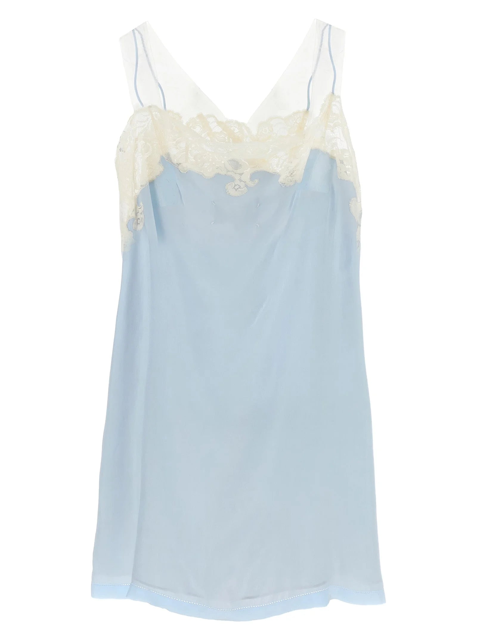 Maison Margiela Blue Copper Short Dress - IT40