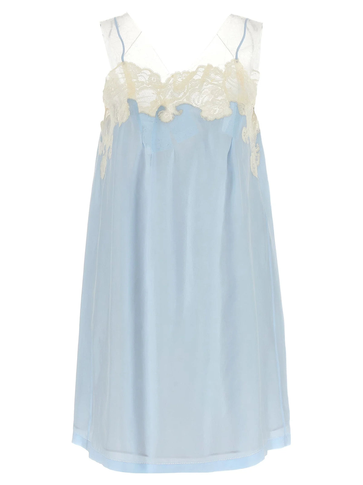 Maison Margiela Blue Copper Short Dress - IT40