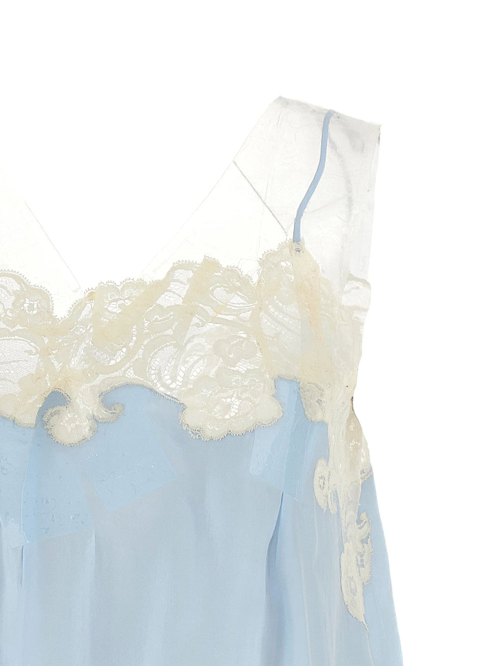 Maison Margiela Blue Copper Short Dress - IT40