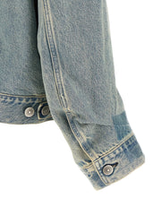 Maison Margiela Blue Cotton Denim Jacket