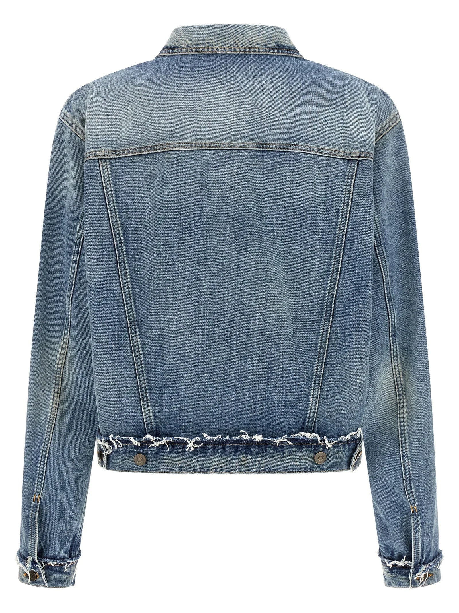 Maison Margiela Blue Cotton Denim Jacket