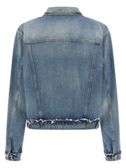 Maison Margiela Blue Cotton Denim Jacket