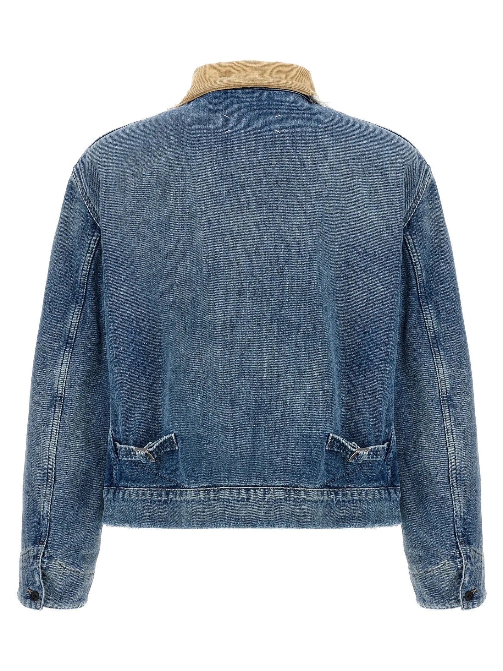 Maison Margiela Blue Cotton Denim Jacket - IT52 | XL