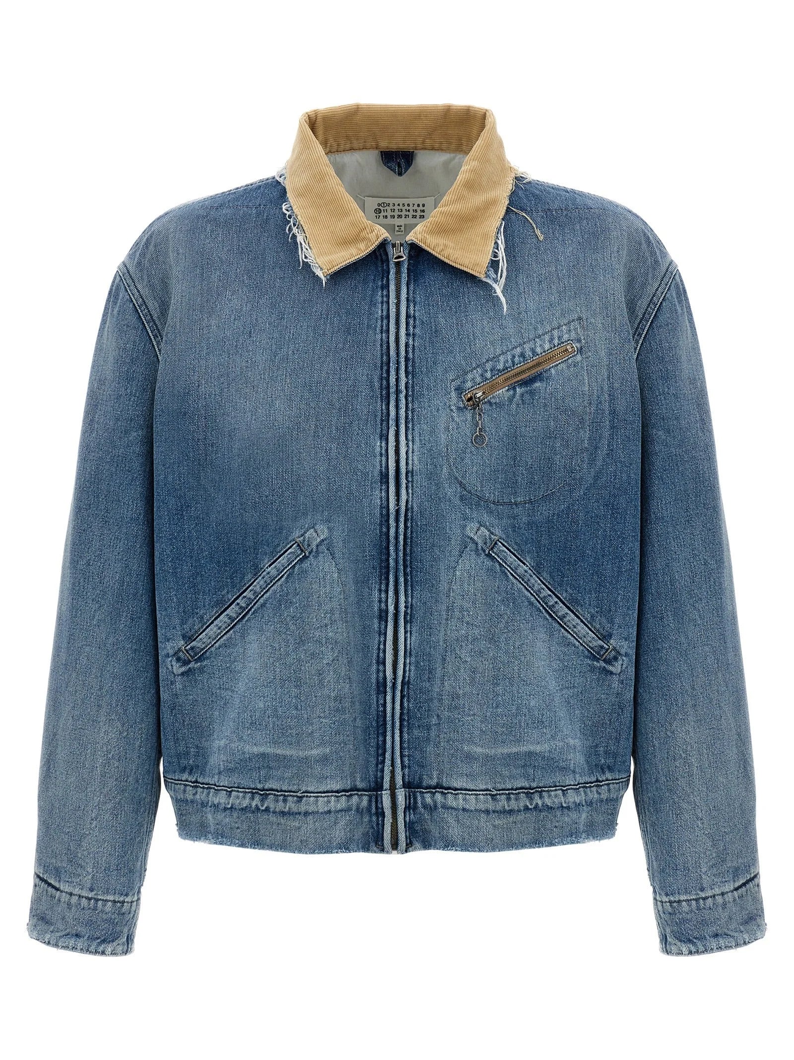 Maison Margiela Blue Cotton Denim Jacket - IT52 | XL