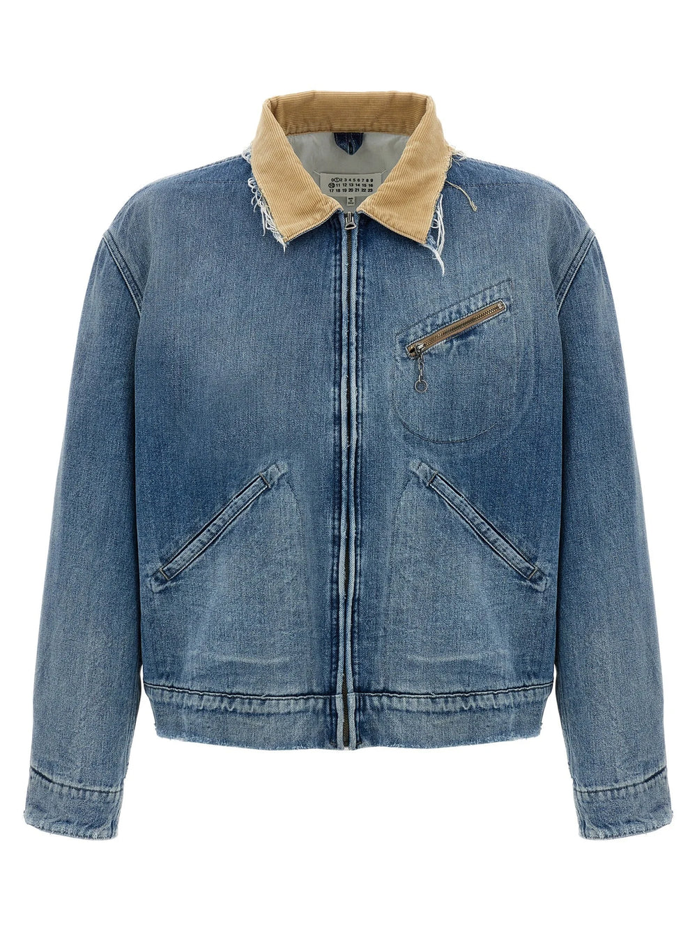 Maison Margiela Blue Cotton Denim Jacket - IT52 | XL