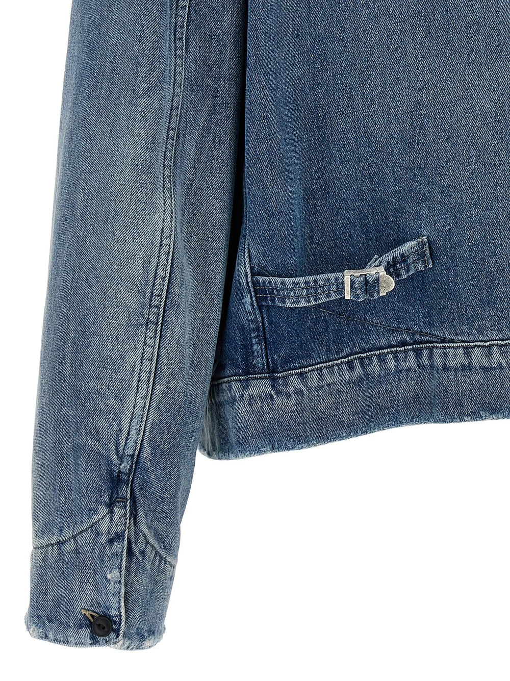 Maison Margiela Blue Cotton Denim Jacket - IT52 | XL
