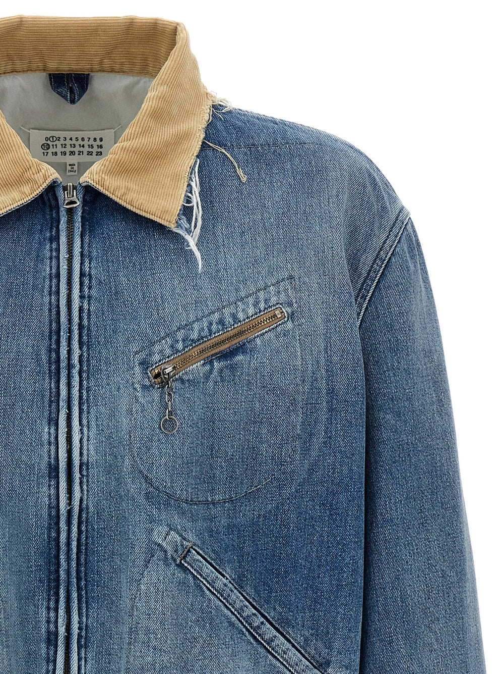 Maison Margiela Blue Cotton Denim Jacket - IT52 | XL