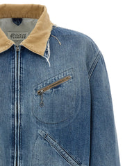 Maison Margiela Blue Cotton Denim Jacket - IT52 | XL