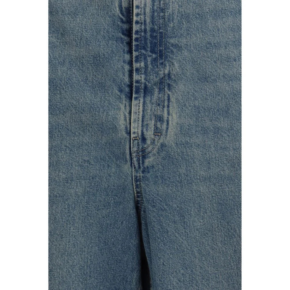 Maison Margiela Blue Cotton High-Waisted Jean - 26