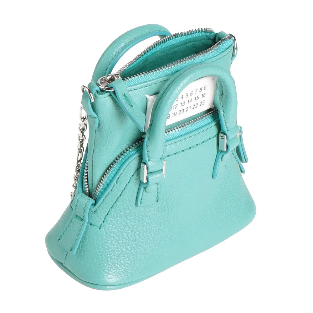 Maison Margiela Blue Goatskin Crossbody Bag - Cross Body Bags