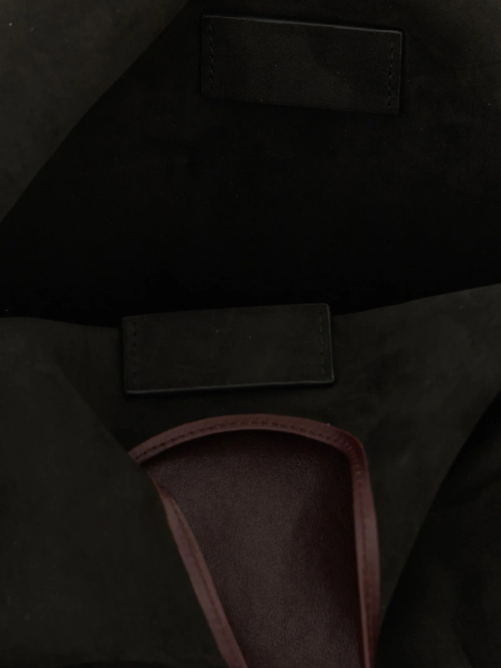 Maison Margiela Bordeaux Lamb Leather Shoulder Bag