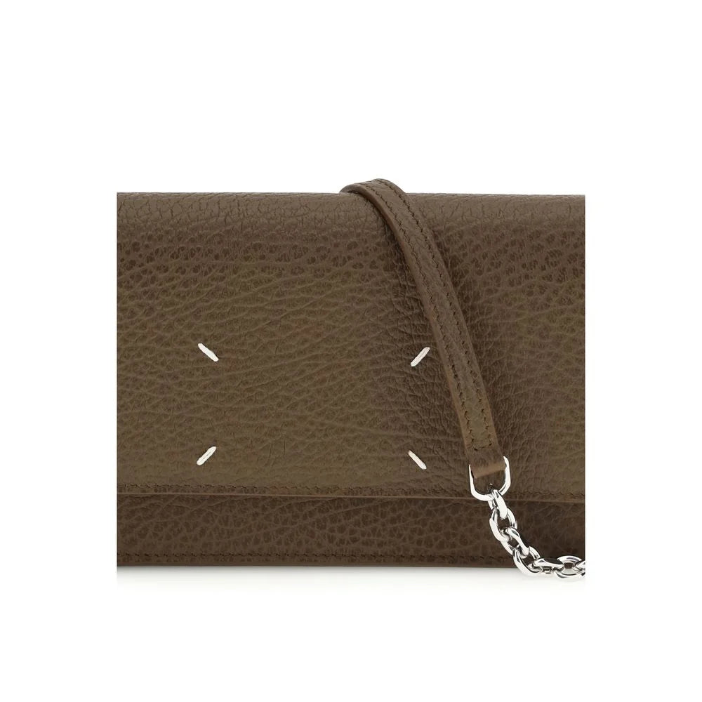 Maison Margiela Brown Calf Leather Bos Taurus Wallet