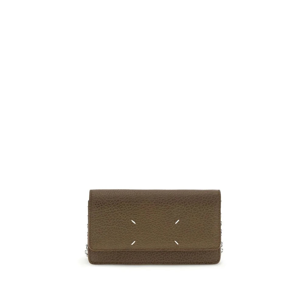 Maison Margiela Brown Calf Leather Bos Taurus Wallet