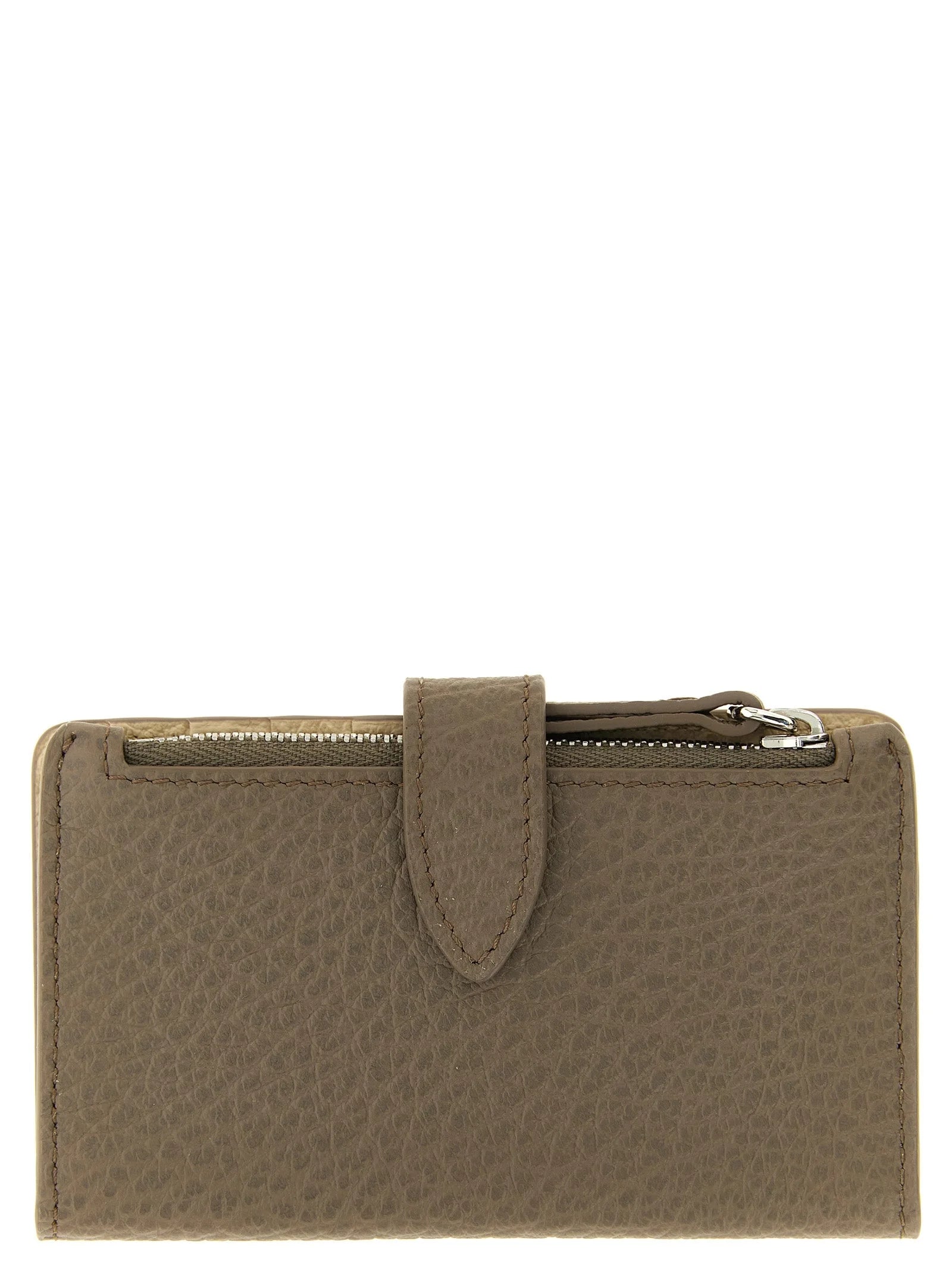 Maison Margiela Brown Calfskin Cardholder