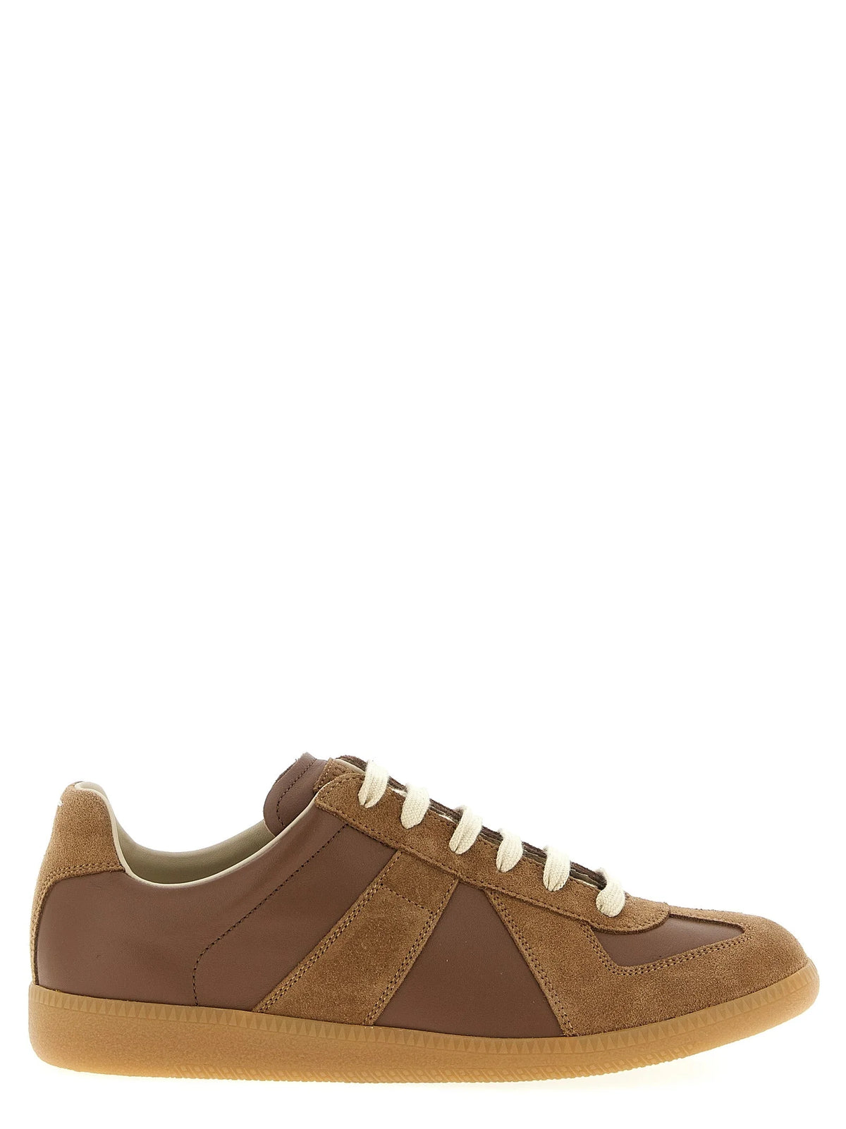 Maison Margiela Brown Calfskin Sneakers - EU 40 | US 7