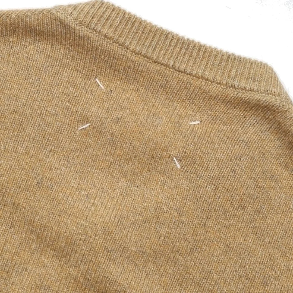 Maison Margiela Brown Cashmere Sweatshirt - M