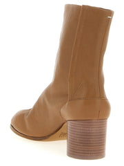 Maison Margiela Brown Lambskin Ankle Boots - EU37/US7