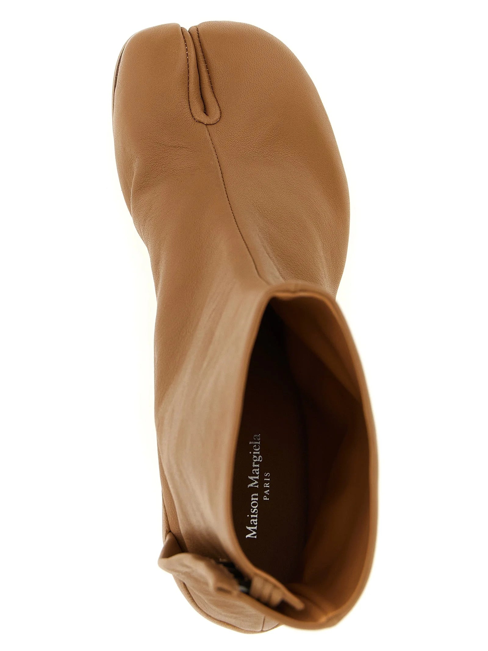 Maison Margiela Brown Lambskin Ankle Boots - EU37/US7