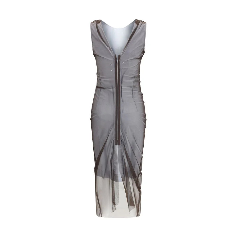Maison Margiela Brown Polyamide Casual Dress - IT40 | M