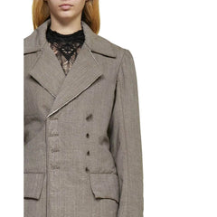 Maison Margiela Brown Wool Blazer - 42