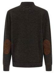 Maison Margiela Brown Wool Polo Shirt - L