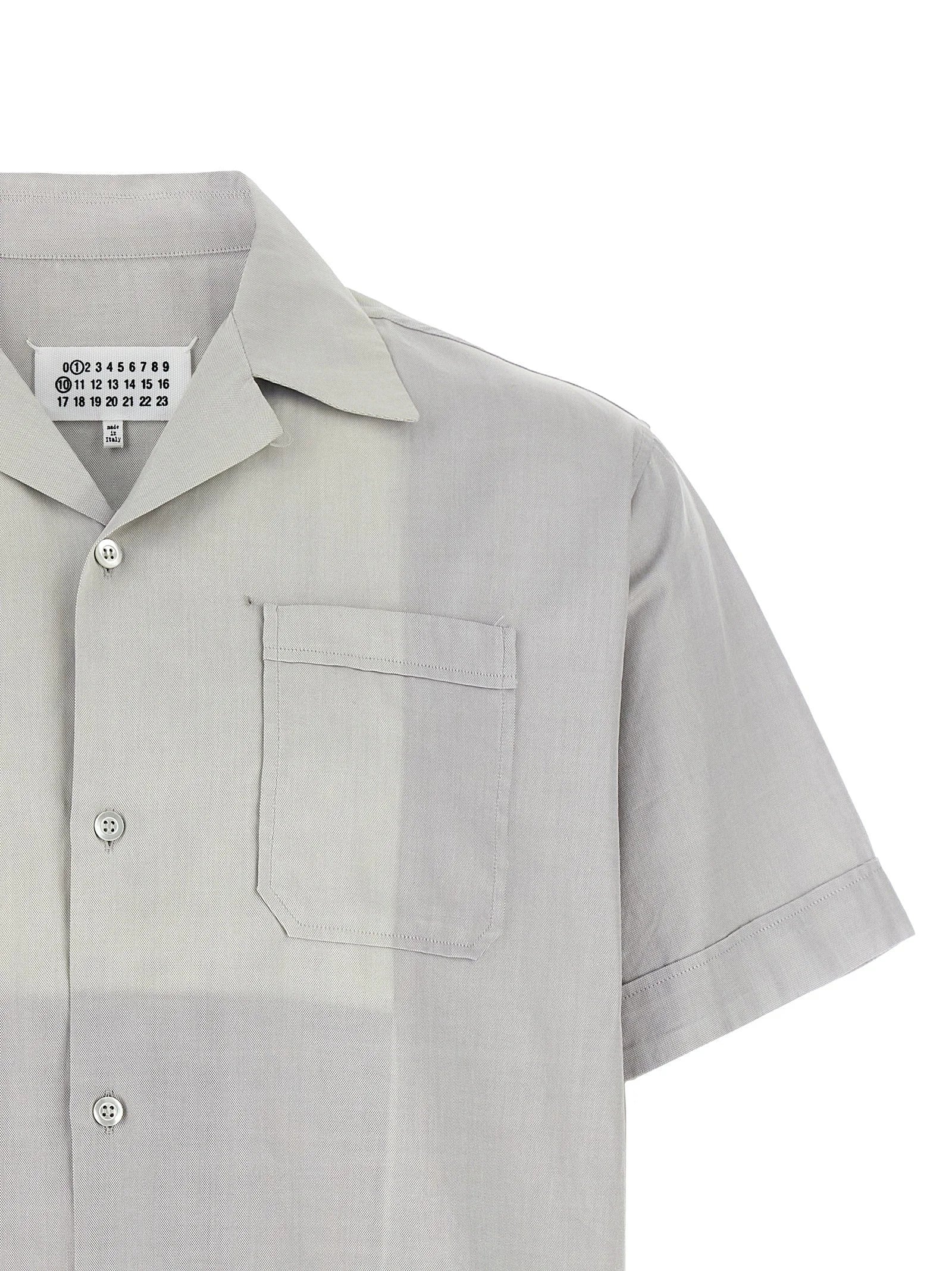 Maison Margiela Gray Cotton Blouse - 48 | M