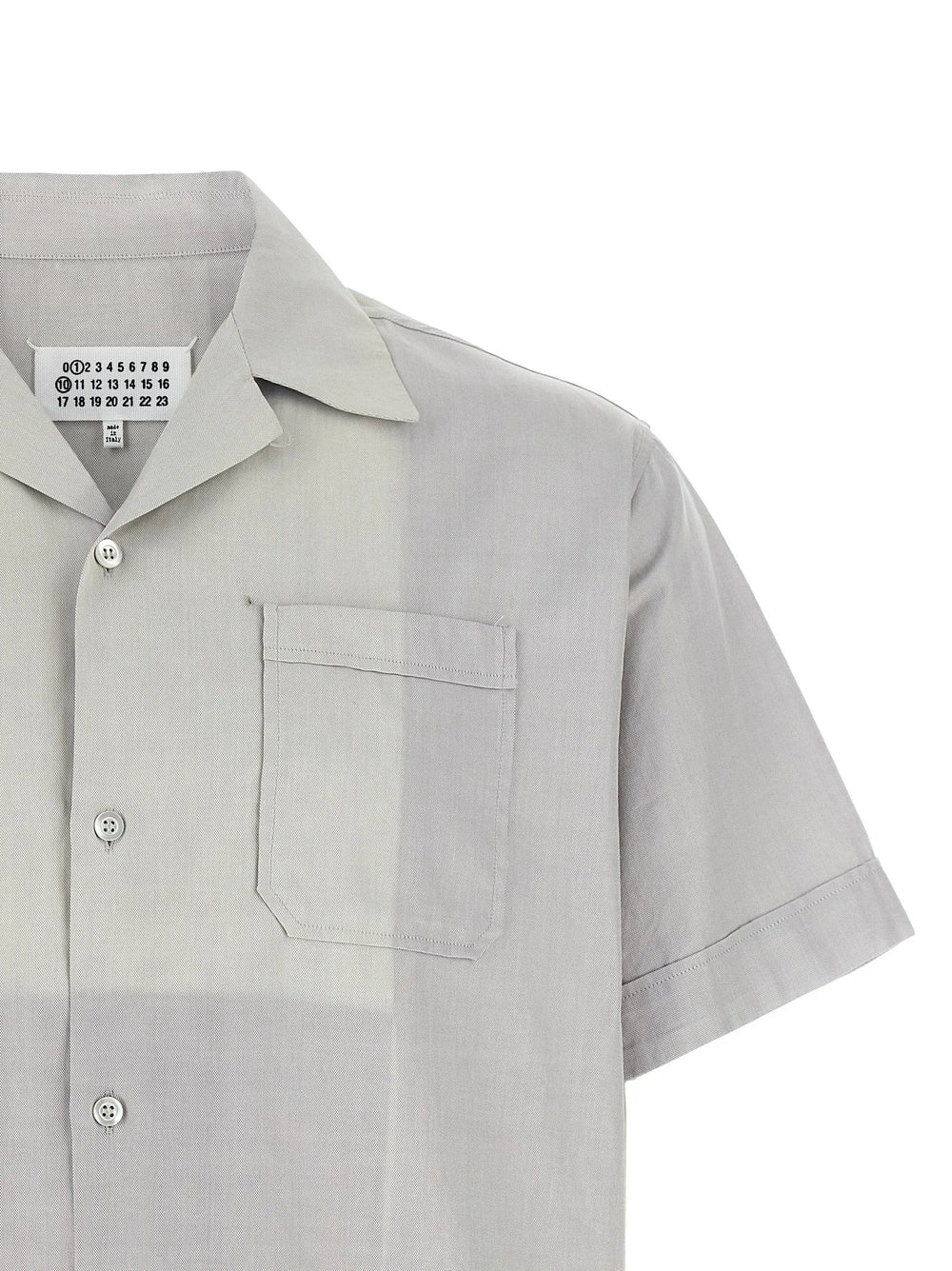 Maison Margiela Gray Cotton Blouse - 48 | M