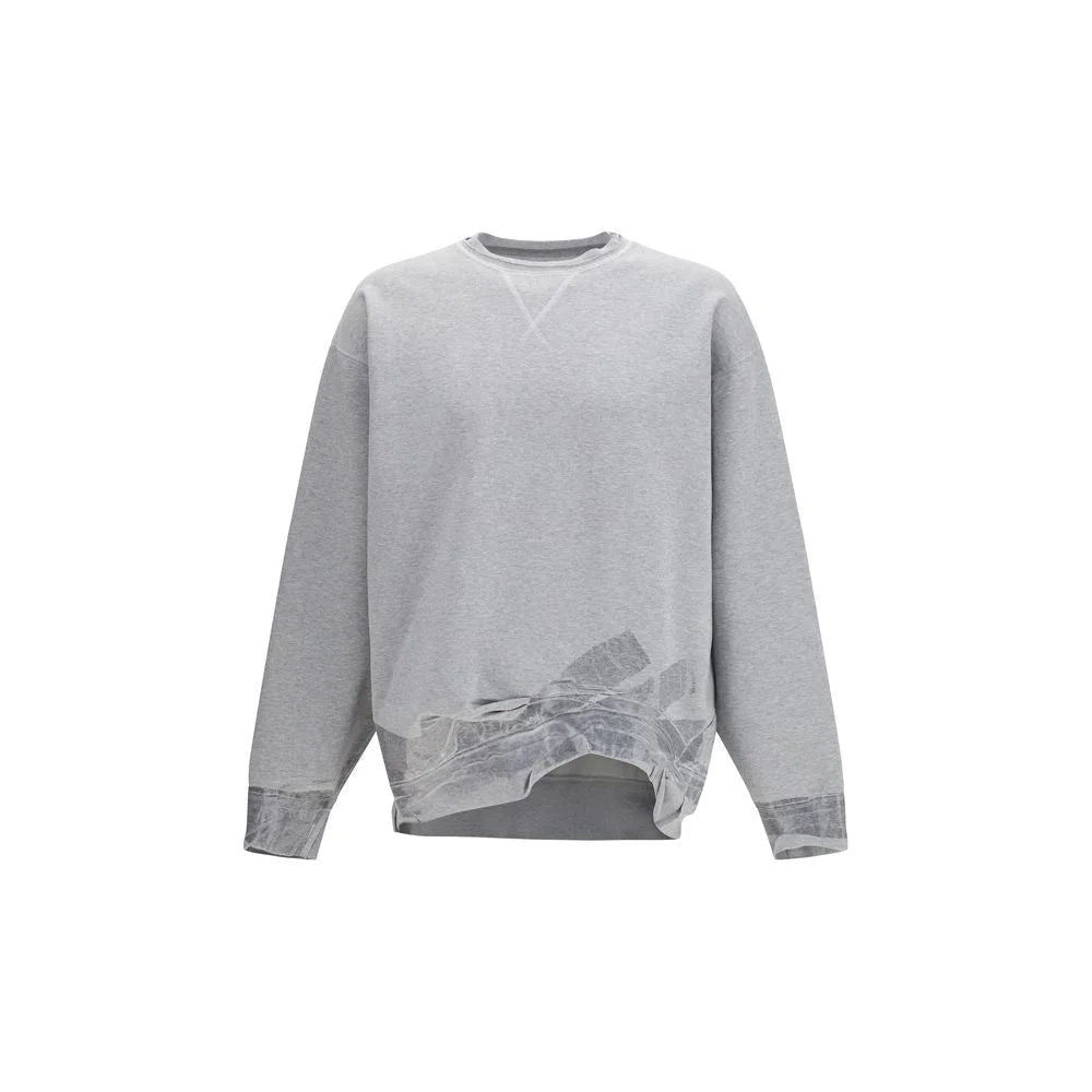 Maison Margiela Gray Cotton Sweatshirt - S