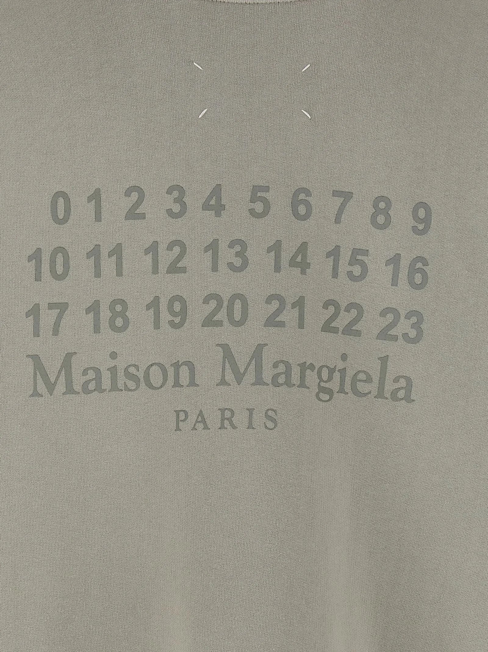 Maison Margiela Gray Cotton Sweatshirt - XXS