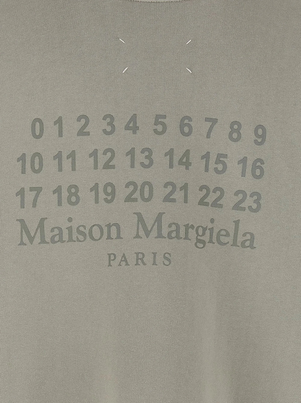 Maison Margiela Gray Cotton Sweatshirt - XXS