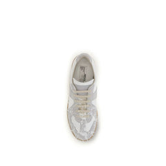 Maison Margiela Gray Suede Leather Low Top Sneakers - EU44/US11