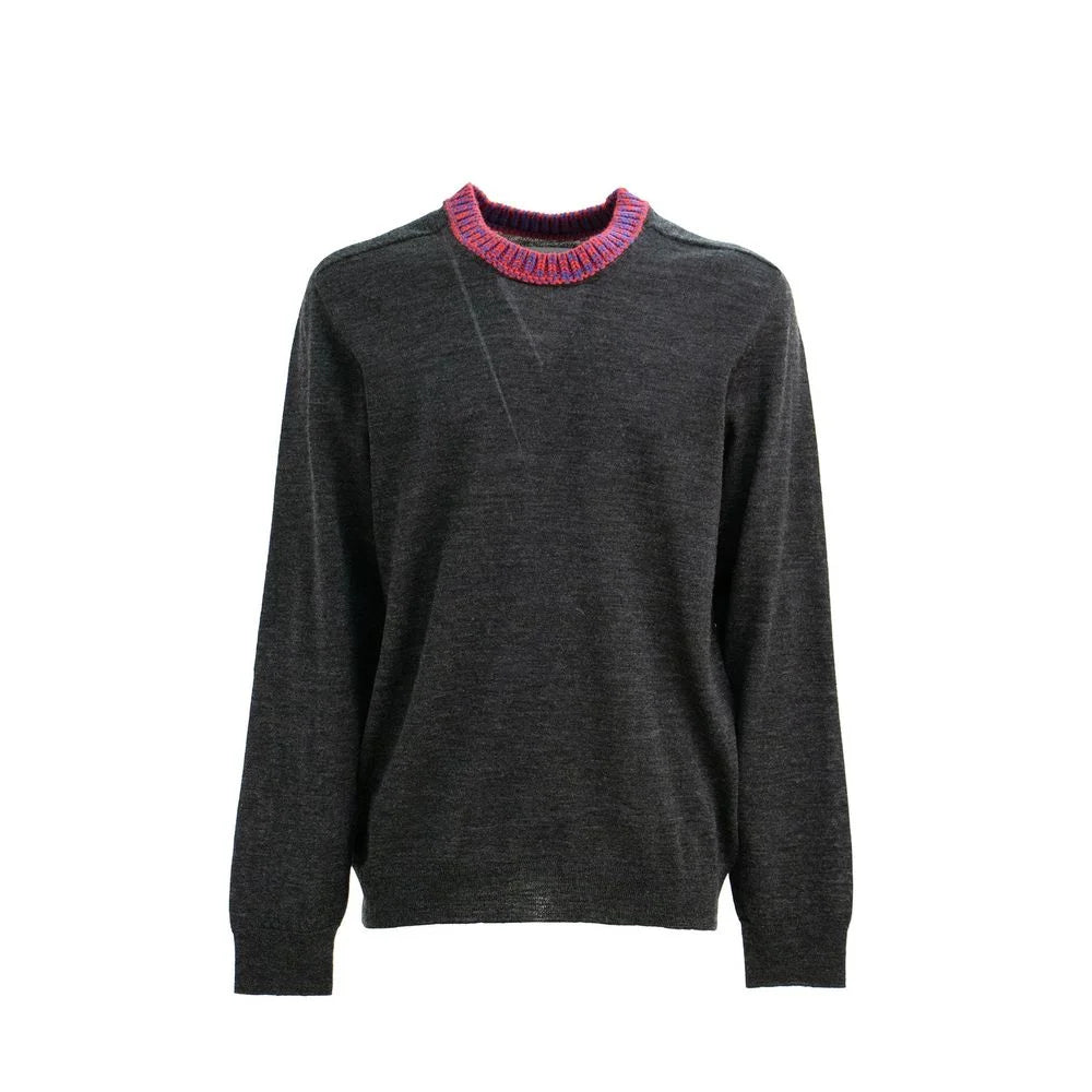 Maison Margiela Gray Wool Sweatshirt - L