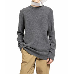 Maison Margiela Gray Wool Sweatshirt - M