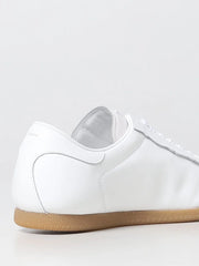 Maison Margiela Low Featherlight Leather And Suede Sneakers - Sneakers