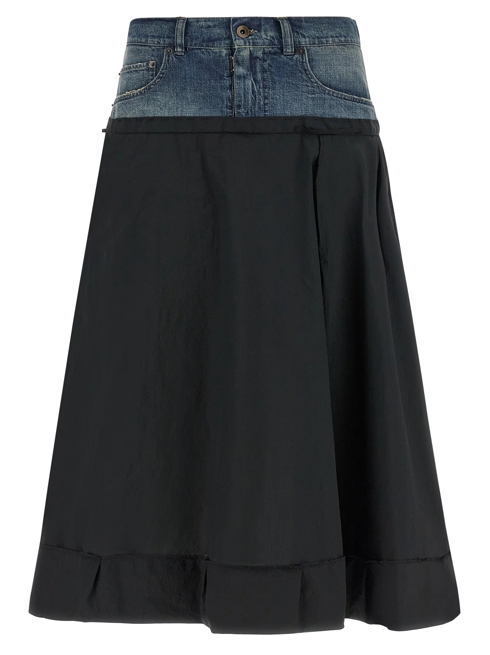 Maison Margiela Multicolor Polyester Midi Skirt - IT40