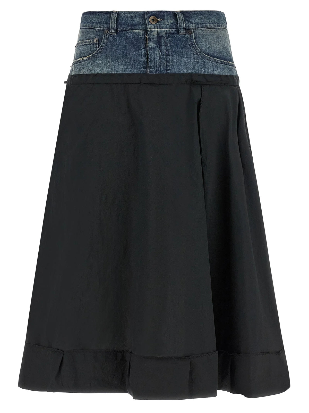 Maison Margiela Multicolor Polyester Midi Skirt - IT40