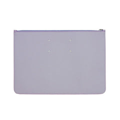 Maison Margiela Purple Calfskin Clutch Bag - Clutch Bags