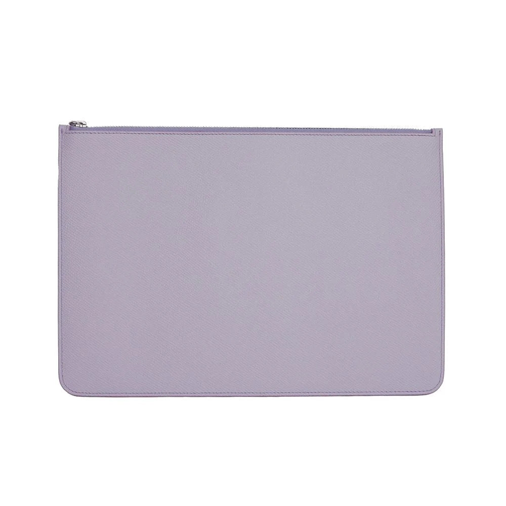 Maison Margiela Purple Calfskin Clutch Bag - Clutch Bags