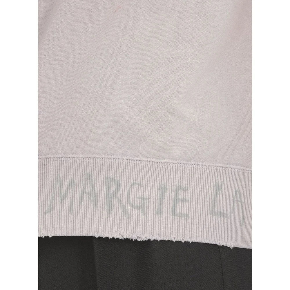 Maison Margiela Purple Cotton Sweatshirt - XL