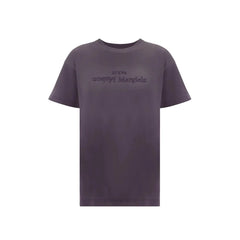 Maison Margiela Purple Cotton T-Shirt - S