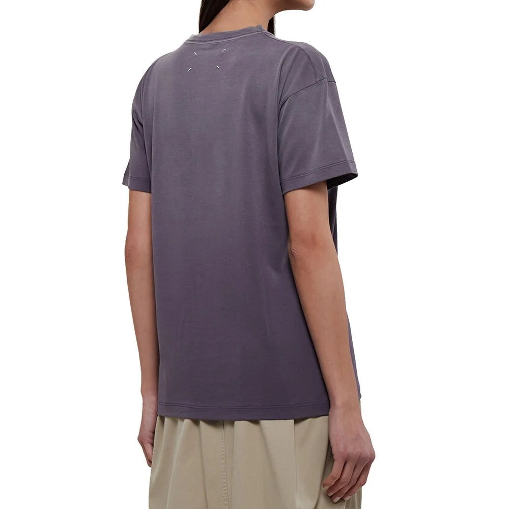 Maison Margiela Purple Cotton T-Shirt - S