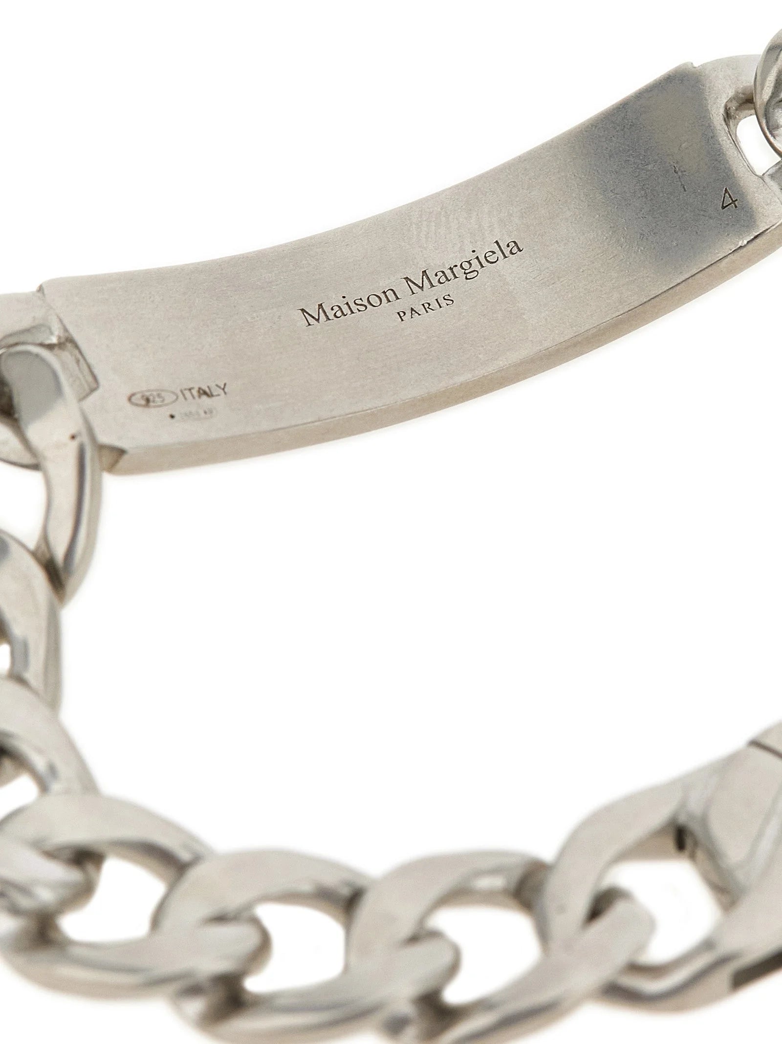 Maison Margiela Silver Silver Bracelet - 4